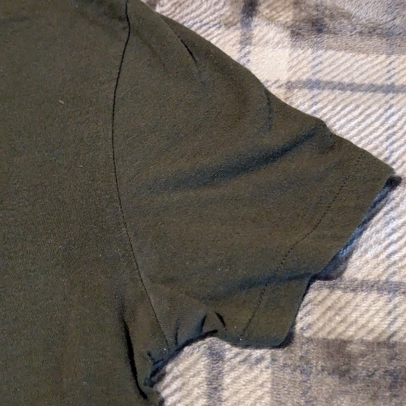 Victoria's Secret Pink T-shirt XS, army green - Picture 4 of 5